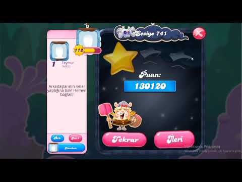 Candy Crush Saga / 2022 / Level 741 - 742 (Without using a boosters)