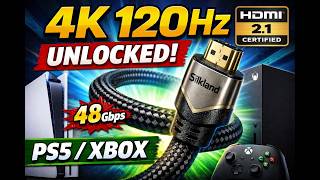 Best HDMI 2.1 Cable for PS5 & Xbox? Silkland 48Gbps Review