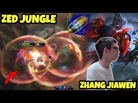 Zhang Jiawen Jungle Zed vs Graves – Assassin Jungle Showdown in Chinese Challenger!