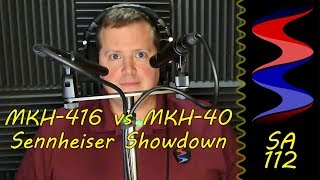 Video thumbnail for MKH-416 vs MKH-40, Sennheiser Showdown. Sound Speeds! by Sound Speeds