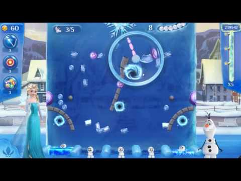 Frozen Free Fall: Icy Shot Level 86 - NO BOOSTERS ☃☃☃