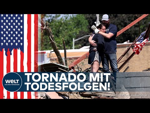 USA: "Notunterkünfte sind errichtet!" - Tornados sorgen für große Zerstörungen im Bundesstaat Iowa!