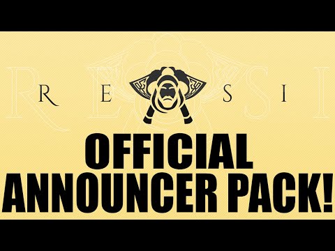 WE'RE GETTING AN ANNOUNCER PACK IN SMITE!