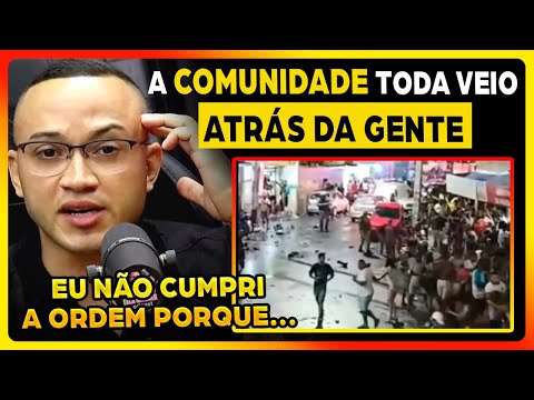 TR4F1CANTES MANDAM FIÉIS DA IGREJA ATRAPALHAREM A POLÍCIA...
