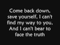 Breaking Benjamin - Without You (lyrics)