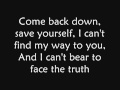 Breaking Benjamin - Without You (lyrics) 