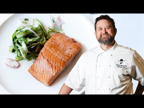 Copper River King Salmon Prepared by Chef Jeremy McLachlan of El Gaucho Bellevue