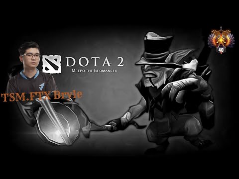 TSM.FTX Bryle - Meepo Mid Lane - MMR gameplay Dota 2 Pros