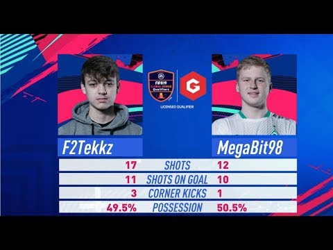 FIFA 19 Gfinity FIFA Series February LQE F2Tekkz vs MegaBit98