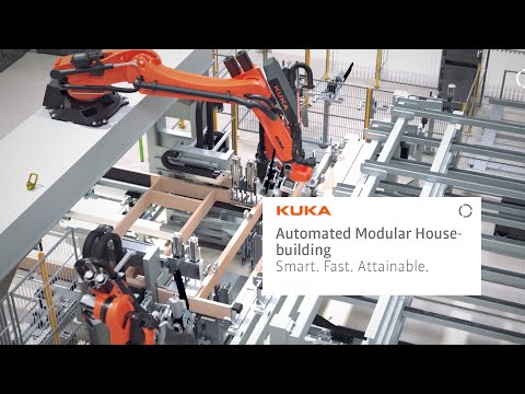 Automated modular housing construction by KUKA - representing a social milestone