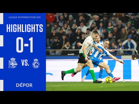 Resumen del RC Deportivo 0 - 1 Racing de Santander