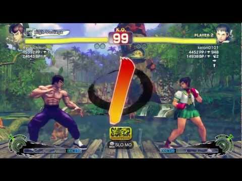 Ryukichikun (Fei Long) vs. Keion (Sakura) - SSFIV AE 2012 Match