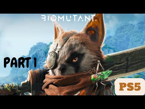 BIOMUTANT PS5 Walkthrough Gameplay Part 1 - INTRO (FULL GAME) (4K 60FPS) - No Commentary