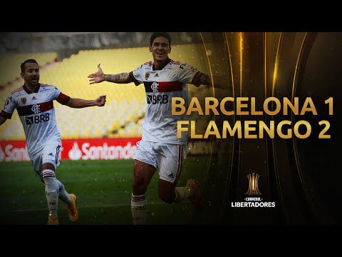 Os melhores momentos de Barcelona 1 x 2 Flamengo | Fase de Grupos | Libertadores 2020