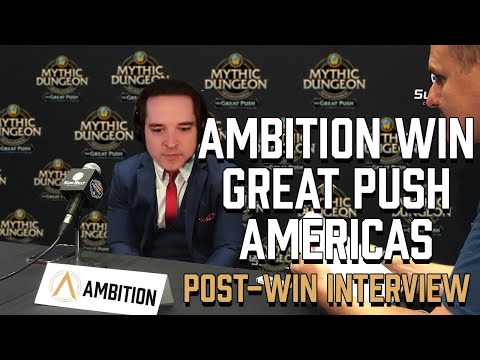 The Great Push Americas Post Victory Chat with Ambition