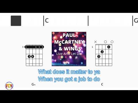 Live and let die - Paul McCartney