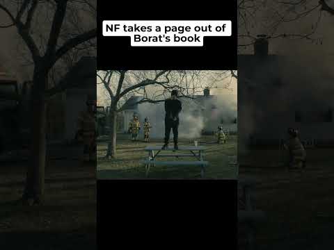 NF references Borat? #memes #borat #nf