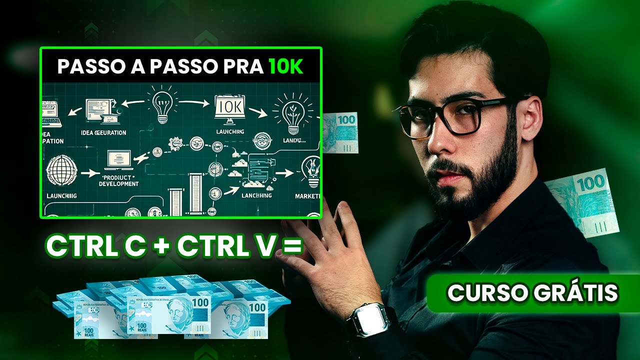 CURSO GRÁTIS: Como Fazer Seus Primeiros 10K na Internet (Copia e Cola)