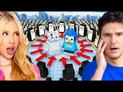 We Played 100 PLAYER Roblox Knockout... *INSANE*