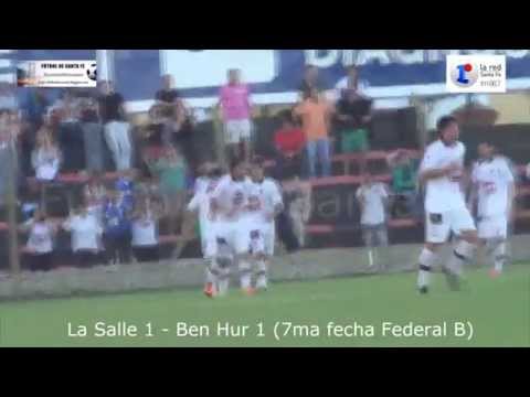 La Salle 1 -  Ben Hur 1 (resumen Federal B, Fecha 7)