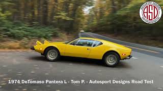 Video Thumbnail for 1974 De Tomaso Pantera