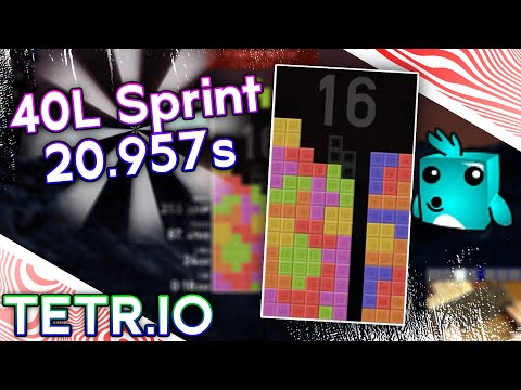 TETR.IO 40L Sprint - 20.957s - Wumbo
