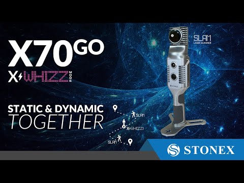Laser scanner SLAM Stonex X70GO - module de navigation inertielle, ordinateur haute performance et stockage intégré_3