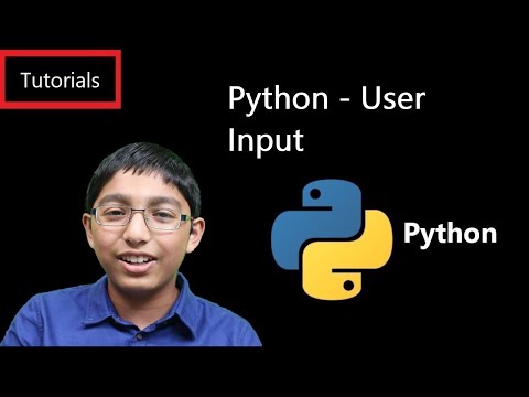 Python Lesson 10 User Input