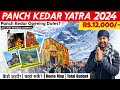 Panch Kedar Yatra 2024 Full Information Opening Date Tour Guide Itinerary Route Map Budget