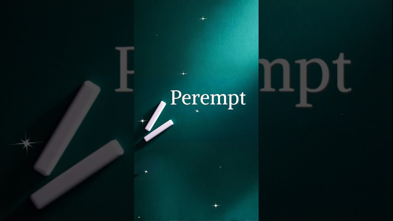 Perempt | There's a Word for That