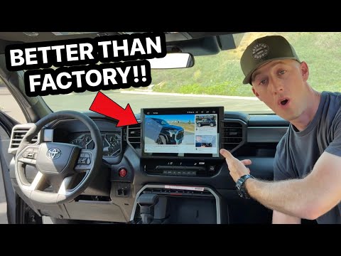 MASSIVE 14” Dasaita Screen Upgrade on the Tundra!!