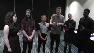 The Pentatonix singing Light in the Hallway Feat. Lauren Loisel on May/11/2016 in Raleigh