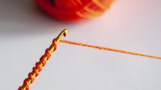 Amazing! Crochet this pattern once and you will never forget it! Crochet stitch