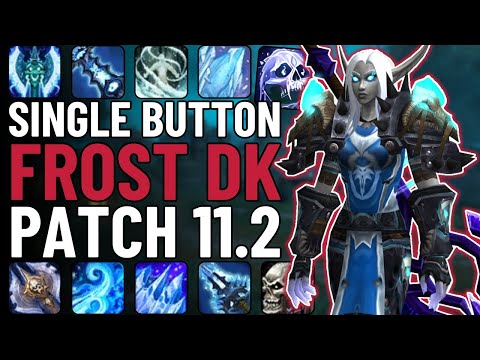 One Button Frost Death Knight Guide | Single-Button DPS in WoW Patch 11.2
