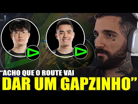 BrTT sobre a BOTLANE da Loud contra a GAM