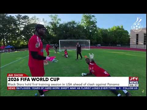 2026 FIFA World Cup: Black Stars hold first training session in USA ahead of clash against Panama