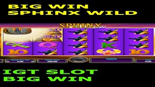BIG WIN SLOT IGT SPHINX #bigwin #sphinxslot #igt