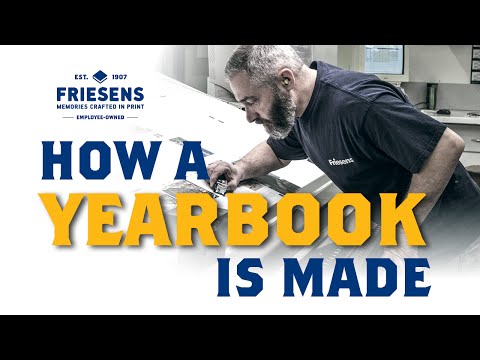 How a Yearbook is Made - Friesens Tour
