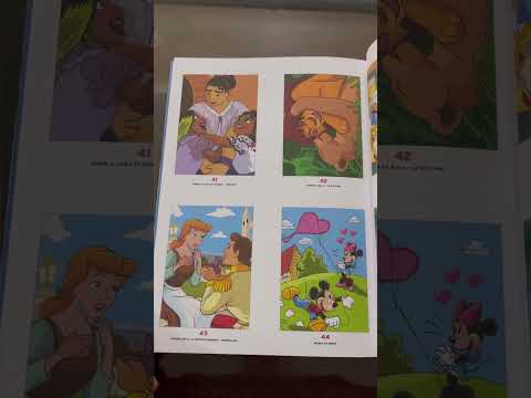 Disney Love Stories - coloriages mystères