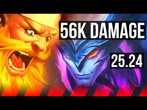 OLAF vs AATROX (TOP) | 56K damage | NA Master | 25.24