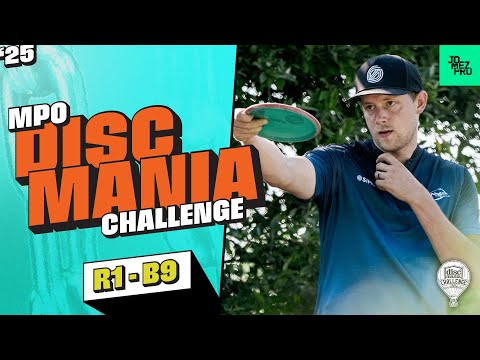 2025 Discmania Challenge | MPO R1B9 | Buhr, Barela, Lizotte, Babcock | Jomez Disc Golf