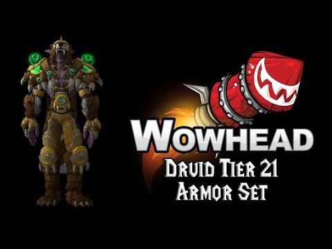 Druid Tier 21 Armor Set - Bearmantle Battlegear
