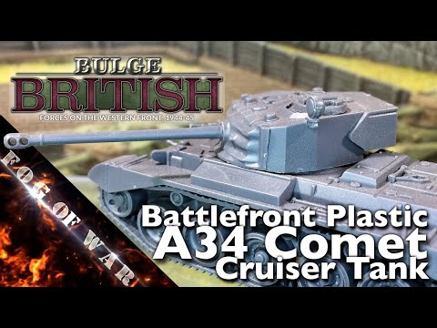 Review | BF Comet Armoured Troop 1/100 (15mm) - BBX71 | Bulge British - Flames of War