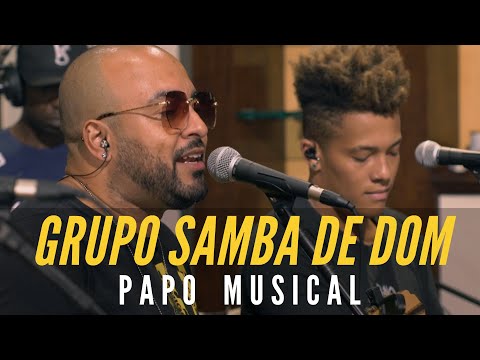 GRUPO SAMBA DE DOM AO VIVO NA CASA FÓRMULA DO SAMBA - PROGRAMA PAPO MUSICAL #2