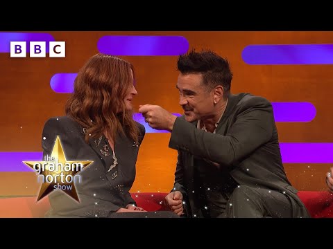 Colin Farrell Likes Feeding Margot Robbie | The Graham Norton Show - BBC