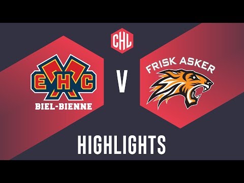 Highlights: EHC Biel-Bienne vs. Frisk Asker
