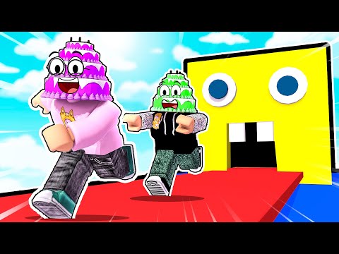 We TURNED INTO CAKE In ROBLOX!? (ROBLOX MAKE A CAKE)