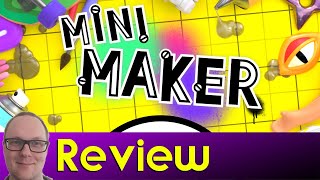 Mini Maker: Make A Thing! - Review | Chaotic Toy & Diorama Creative Game