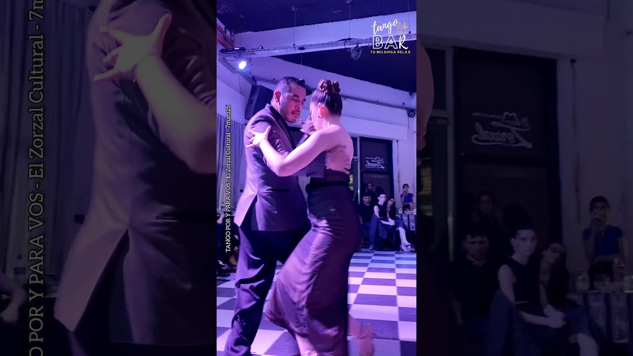 Video thumbnail for Reel Una vez (Pugliese)Mara Oviedo y Sebastián Fernández. Tango Bar. 7may25