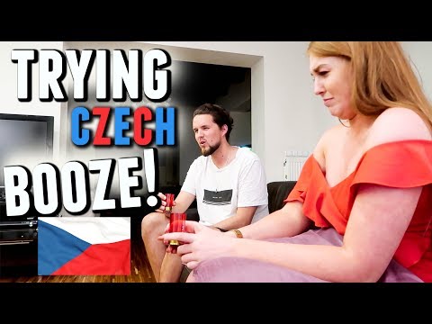 BRITISH COUPLE TRY CZECH ALCOHOL!